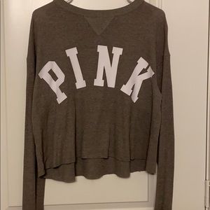 Women gray vintage sweater